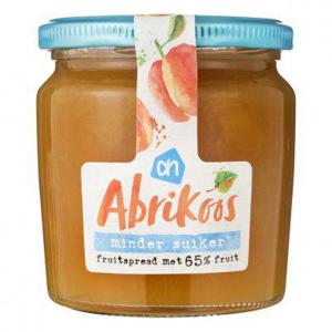 AH Abrikoos fruitspread minder suiker