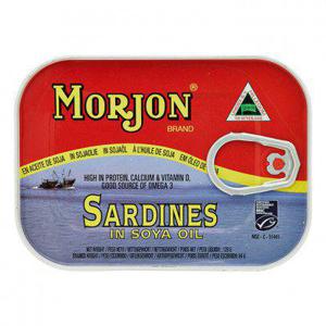 Morjon Sardines in sojaolie