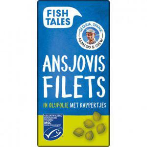 Fish Tales Ansjovisfilet in oo met kappertjes