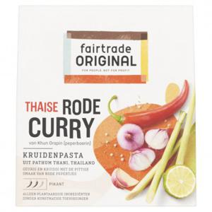 Fairtrade Original Rode curry kruidenpasta