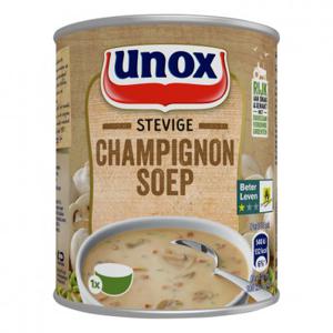 Unox Soep in blik stevige champignonsoep