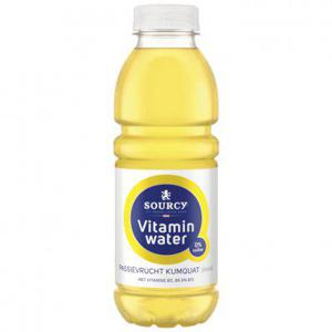 Sourcy Vitaminwater passievrucht kumquat fles