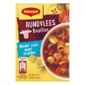 Maggi Minder zout bouillon rundvlees