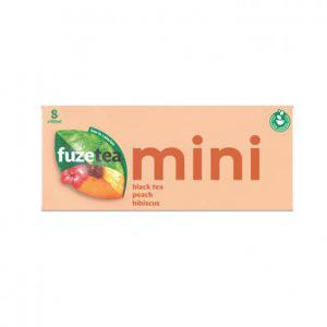 Fuze Tea Peach hibiscus 8pack