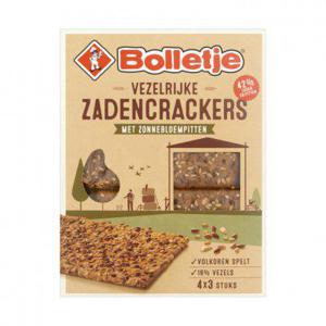 Bolletje Vezelrijk zadencrackers zonnebloempitten