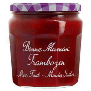 Bonne Maman Meer fruit minder suiker frambozen jam