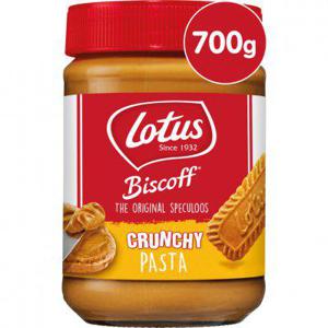 Lotus Biscoff speculoos pasta crunchy