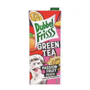 DubbelFrisss Green tea passionfruit peach