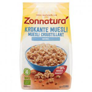 Zonnatura Krokante muesli naturel bio