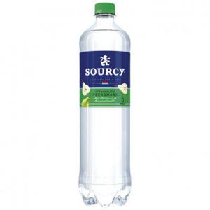 Sourcy Rood mineraalwater peer fles