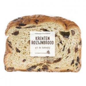 AH Krenten- en rozijnenbrood half