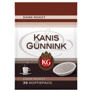 Kanis & Gunnink Dark roast koffiepads