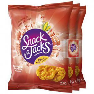 Snack a Jacks Crispy bbq pap