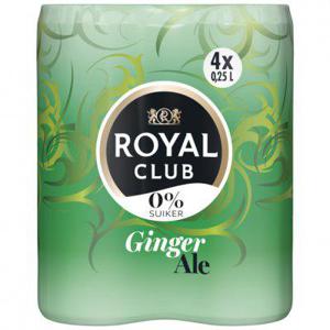 Royal Club Ginger ale 0% 4-pack