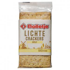 Bolletje Lichte crackers spelt portie