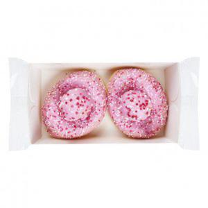 AH Pink popdot donut