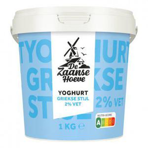 De Zaanse Hoeve Yoghurt Griekse stijl 2% vet