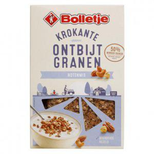 Bolletje Krokante ontbijtgranen notenmix