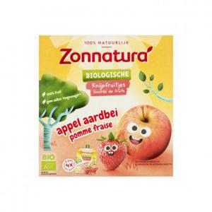 Zonnatura Knijpfruit appel-aardbei