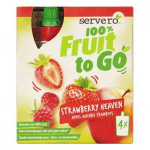 Servero 100% fruit to go strawberry heaven