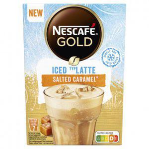 Nescafé Iced salted caramel oploskoffie