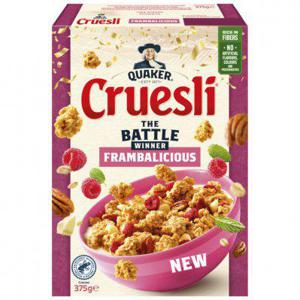 Quaker Cruesli frambalicious