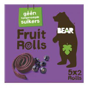 Bear Fruit rolls fruitsnacks zwarte bes