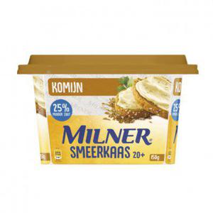 Milner Slankie smeerkaas komijn 20+