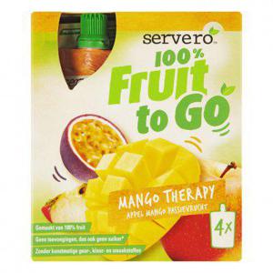 Servero 100% fruit to go mango therapy