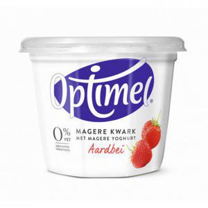 Optimel Magere kwark aardbei 0% vet