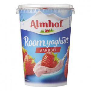 Almhof Roomyoghurt aardbei