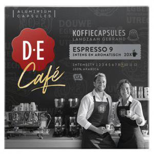 Douwe Egberts Café Espresso 9 koffiecups