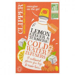 Clipper Organic cold water infusion lemon-ginger