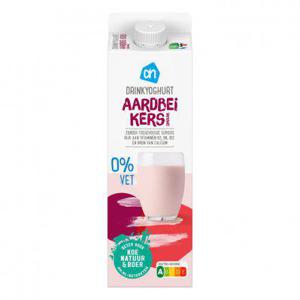 AH Drinkyoghurt aardbei kers