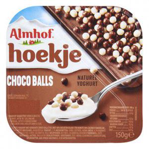 Almhof Hoekje choco balls-naturel yoghurt