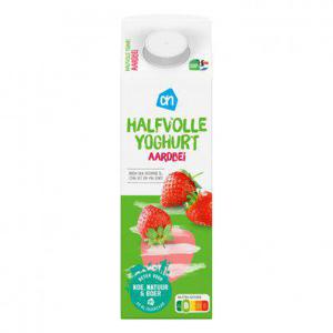 AH Halfvolle yoghurt aardbei