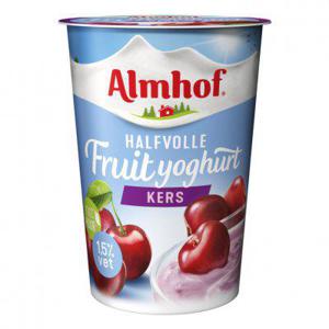 Almhof Halfvolle yoghurt kers