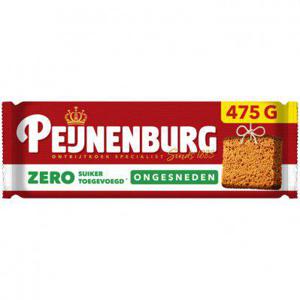 Peijnenburg Ontbijtkoek zero ongesneden