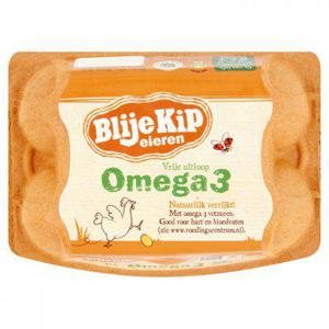 Blije Kip Omega 3, vrije uitloop eieren