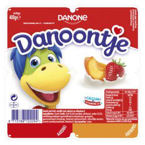 Danone Danoontje aardbei abrikoos