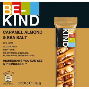 Be-Kind Notenrepen glutenvrij karamel amandel