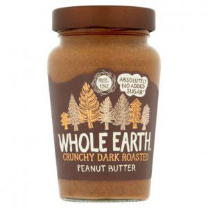 Whole Earth Dark roasted crunchy pindakaas