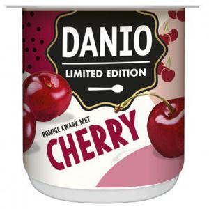 Danone Danio limited edition kwark cherry