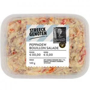 Streeckgenoten Peppadew bouillon salade