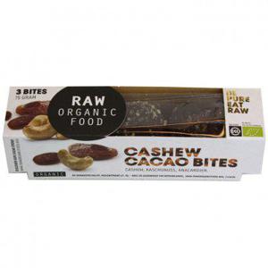 Raw Organic Food Cacao bites cashew