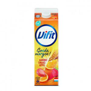 Vifit Goedemorgen! drink aardbei/ sinaasappel