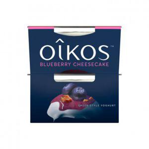 Oikos Griekse stijl yoghurt berry cheesecake