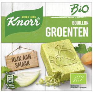 Knorr Biologisch bouillon blokje groenten