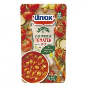 Unox Tomatensoep met vega ballen