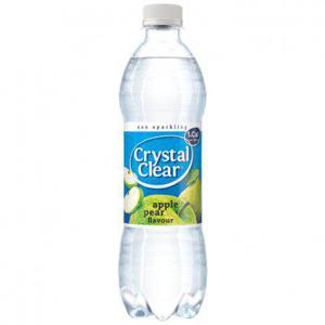 Crystal Clear Apple pear fles